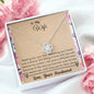 Lurve™ Wife - The Way You Care For Me Love Knot Necklace