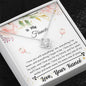 Lurve™ Fiancee - Love You With Everything Love Knot Necklace