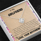 Lurve™ GIrlfriend - Choose You To Do Life With Love Knot Necklace