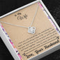Lurve™ Wife - Love You With Everything Love Knot Necklace