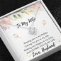 Lurve™ To My Wife - Missing You Is My Hobby Love Knot Necklace