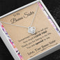 Lurve™ Bonus Sister - You Are Special To Me Love Knot Necklace