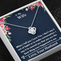 Lurve™ Wife - Best Thing Love Knot Necklace