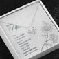 Lurve™ To My Wife - You Have To Trust Love Knots Necklace