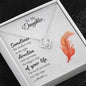 Lurve™ To My Daughter - Sometimes The Smallest Step Love Knots Necklace