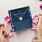 Lurve™ Future Mother In Law - Since The First Breath Love Knot Necklace
