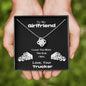 Lurve™ Girlfriend - Love You More, Trucker Love Knot Necklace