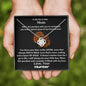 Lurve™ Mom - Listen, Hug & Hold, Heart of Gold, Turkey Hunter Love Knot Necklace