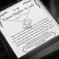 Lurve™ Future Mother In Law - Incredible Man, Lucky To Have You Love Knot Necklace