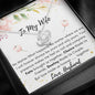 Lurve™ To My Wife - Always Be Yours Love Knot Necklace
