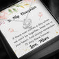 Lurve™ Daughter - Keep Me In Your Heart Love Knot Necklace