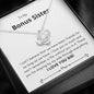 Bonus Sister - Been Friends, Long Love Knot Necklace