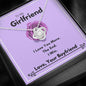 Lurve™ Girlfriend - I Love You More Love Knot Necklace