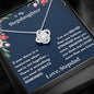 Lurve™ Stepdaughter - Always Remember Love Knot Necklace