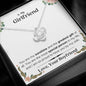 Lurve™ Girlfriend - Sunshine, Greatest Gift, Special Person Love Knot Necklace
