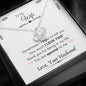 Lurve™ Wife - I Love You, Special Love Knot Necklace