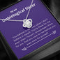 Unbiological Sister - There for Me Love Knot Necklace