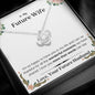 Lurve™ Future Wife - Wonderful Moments, More Than Words Love Knot Necklace