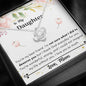 Lurve™ Daughter - Not Sure What I did to Deserve You Love Knot Necklace
