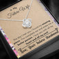 Lurve™ Future Wife - Missing Piece, Better Person Love Knot Necklace