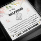 Lurve™ Girlfriend - Greatest Gem, Internet Love Knot Necklace