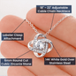 Future Mother In Law - Means So Much, Lucky Love Knot Necklace