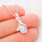 Bonus Sister - Treasure, Encouragement,Inspiration Alluring Beauty Necklace Mahogany