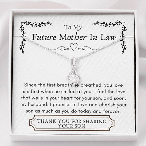 Lurve™ Future Mother In Law - First Breath, Cherish Your Son Alluring Beauty Necklace