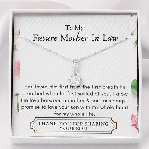 Lurve™ Future Mother In Law - Mother Son, Whole Heart Alluring Beauty Necklace