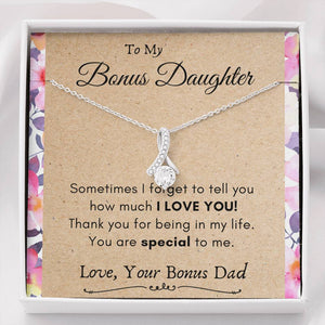 Lurve™ Bonus Daughter - You Are Special To Me Alluring Beauty Necklace