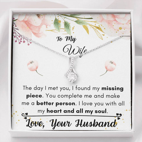 Lurve™ Wife - Missing Piece, Better Person Alluring Beauty Necklace