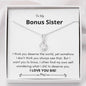 Bonus Sister - Deserve The World Alluring Beauty Necklace