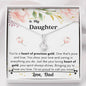 Lurve™ Daughter - Heart of Precious Gold Alluring Beauty Necklace