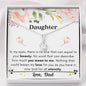 Lurve™ Daughter - Beauty, Mean, Love, Eternity Alluring Beauty Necklace