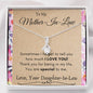Lurve™ Mother In Law - You Are Special To Me Alluring Beauty Necklace