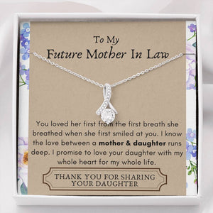 Lurve™ Future Mother In Law - Mother Daughter, Whole Heart Alluring Beauty Necklace