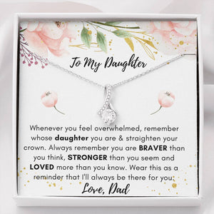 Lurve™ Daughter - Straighten Your Crown Alluring Beauty Necklace