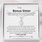 Bonus Sister - Everything, Amazing, Wnderful Alluring Beauty Necklace Mahogany