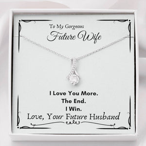 Lurve™ Future Wife - I Love You More Alluring Beauty Necklace
