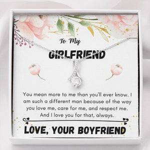 Lurve™ Girlfriend - Mean More Than You'll Ever Know Alluring Beauty Necklace