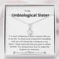 Unbiological Sister - Besutiful Friendship Alluring Beauty Necklace