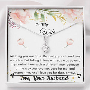 Lurve™ Wife - The Way You Care For Me Alluring Beauty Necklace