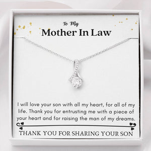 Lurve™ Mother In Law - A Piece of Your Heart Alluring Beauty Necklace