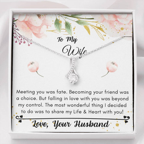 Lurve™ Wife - Life & Heart With You Alluring Beauty Necklace