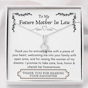 Lurve™ Future Mother In Law - Entrusting, Welcome, My Dream Woman Alluring Beauty Necklace