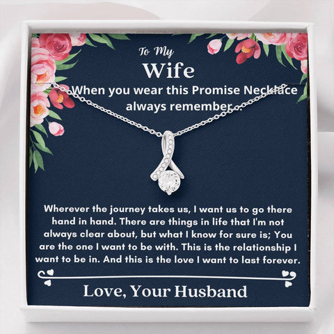 Wife - Promise Necklace Alluring Beauty Necklace