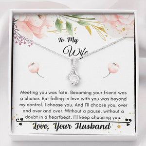 Lurve™ Wife - I Choose You Alluring Beauty Necklace