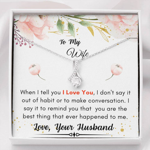 Lurve™ Wife - I Love You Alluring Beauty Necklace