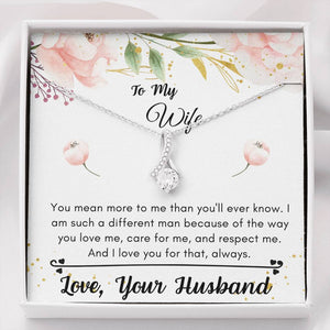 Lurve™ Wife - Mean More Than You'll Ever Know Alluring Beauty Necklace