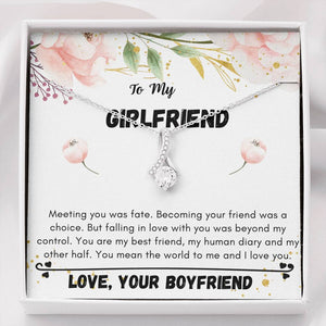 Lurve™ Girlfriend - Mean The World To Me Alluring Beauty Necklace